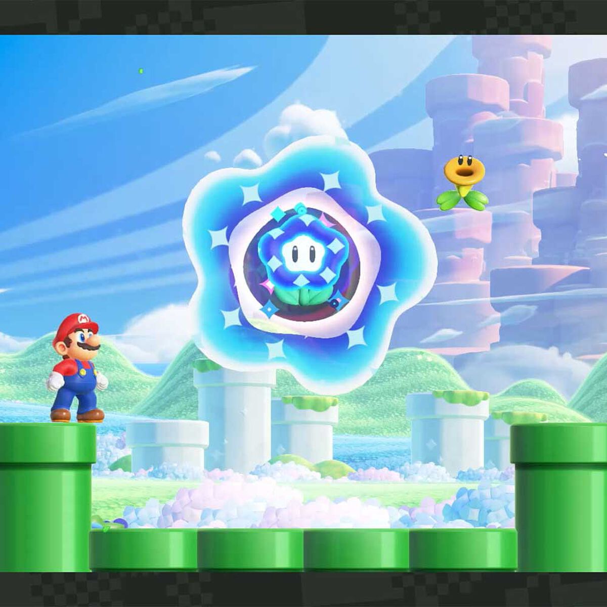 Consola Nintendo Switch OLED Super Mario Bros Wonder Bundle