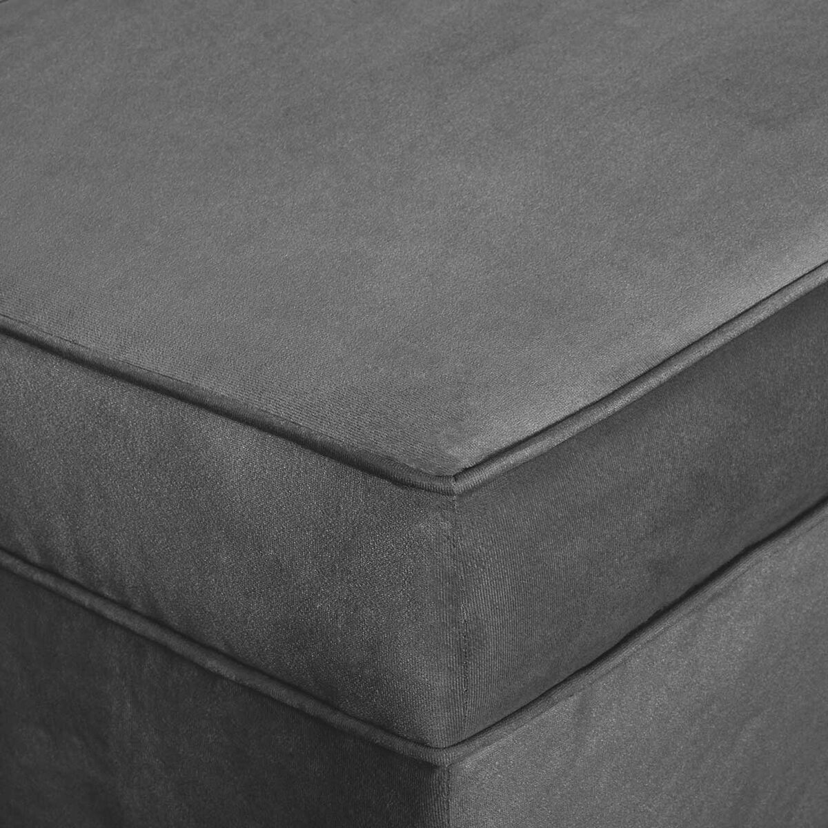 Banqueta Masel Florencia Gris Oscuro