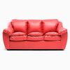 Sof&aacute; Cabsur Galicia 3 Cuerpos PU Rojo