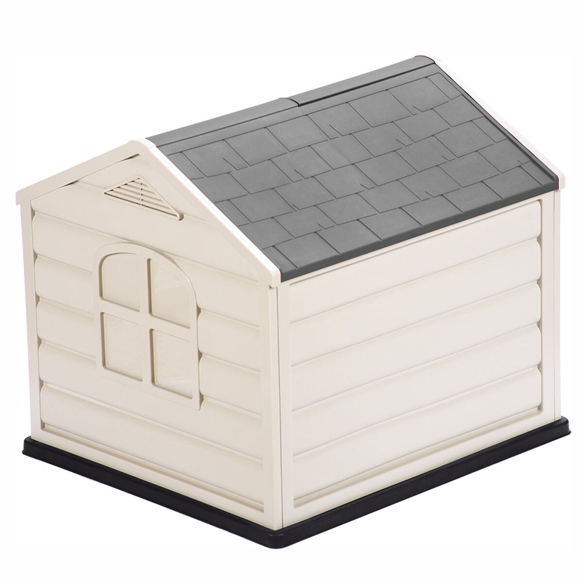 Casa para Perro Rimax Grande Techo Gris
