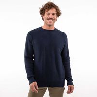 Sweater Hombre Zibel Azul, Melange, Negro, Oliva