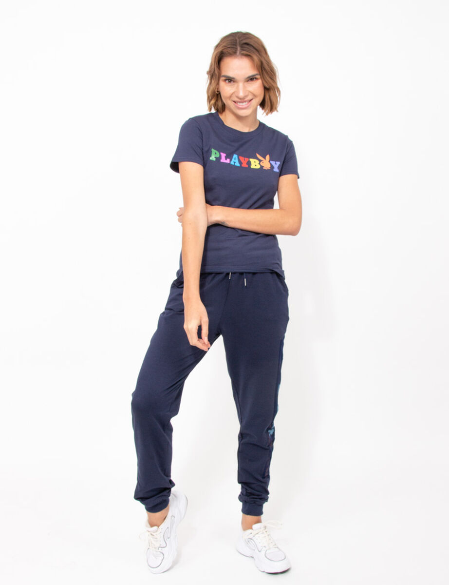 Polera Manga Corta Mujer Playboy