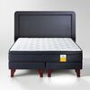 Cama Europea Drimkip Base Dividida S&uacute;per King Eurotop + Respaldo