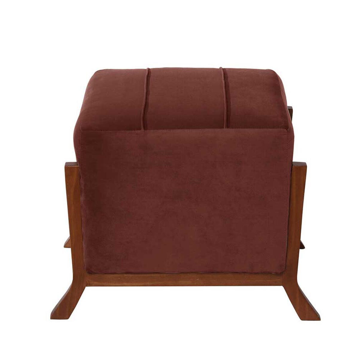 Pouf Latam Home Marsella Tela Velvet Chocolate