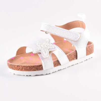 Imagen 1 del producto Sandalia Niña Chess Blanco, Lila, Multicolor