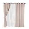 Cortinas Mashini Valdivi 140 x 220 cm Arena