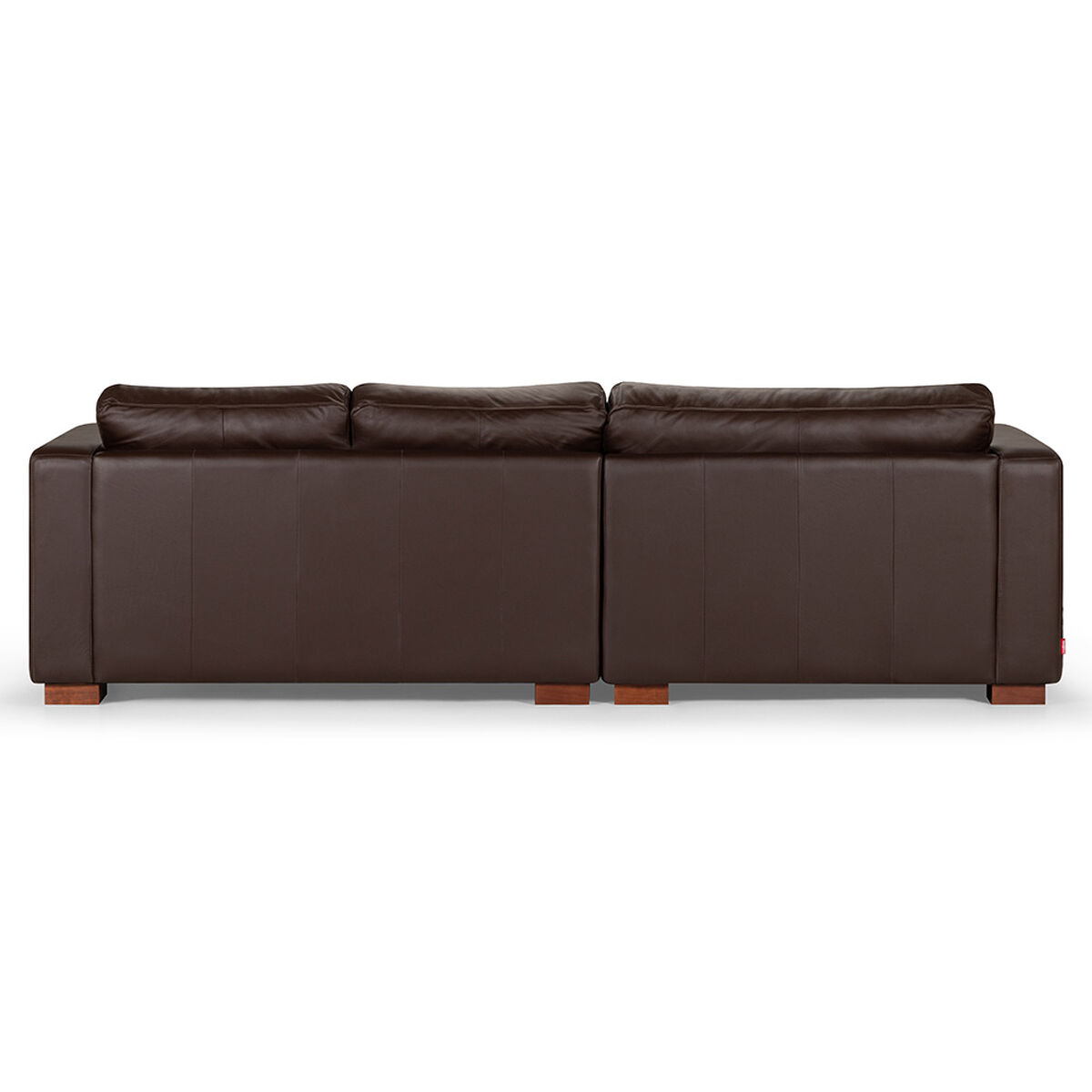 Sofá Seccional Izquierdo Rosen Copeland 3 Cuerpos Marron