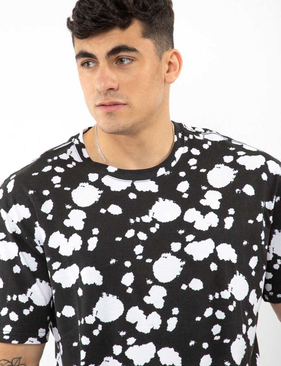 Polera Deportiva Hombre Black County