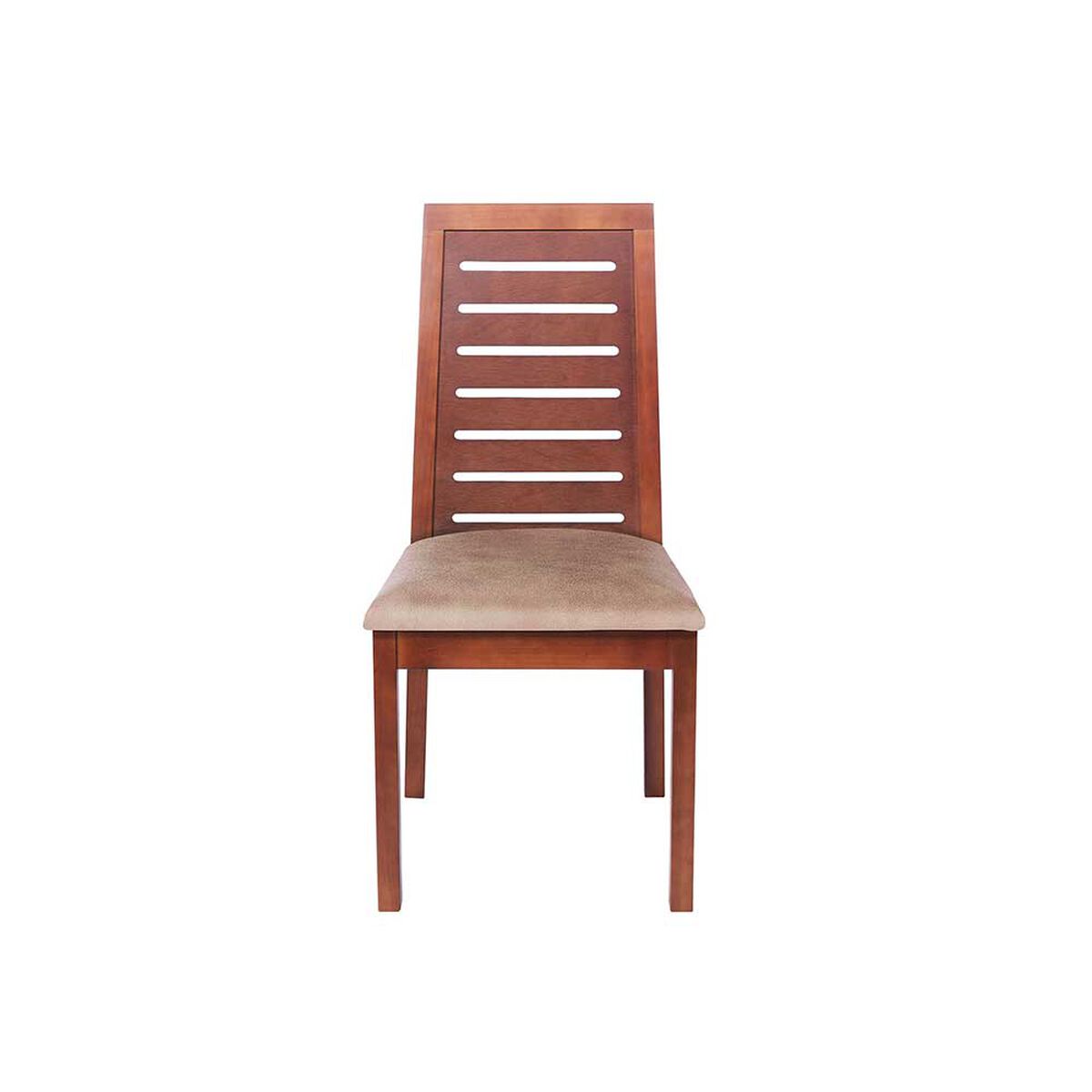 Juego de Comedor Latam Home Sevilla Tenerife 2 Sillas + 2 Bancas Cuero Kentucky Beige
