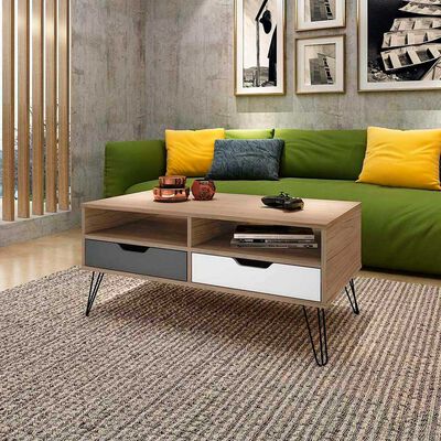 Imagen 2 del producto Mesa de Centro Exit Estocolmo Roble Grafito