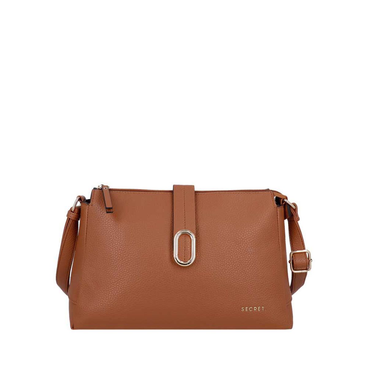 Cartera Bandolera Secret Sofia SC7 Mediana Caf&eacute;