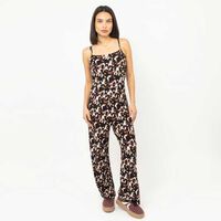 Enterito Largo Sin Mangas Mujer Fiorucci Animal, Color-1, Negro, Print-1, Print-2