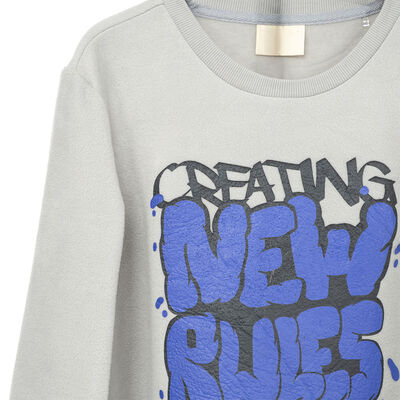 Imagen 2 del producto Conjunto Pijama Polar Niño Cutback Gris, Olivo