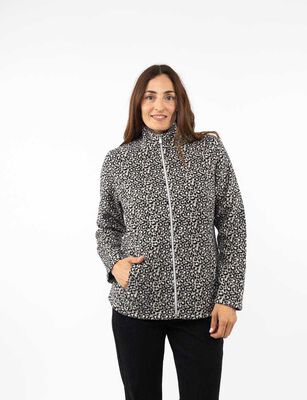 Imagen 1 del producto Polerón Mujer Portman Club Animal, Azul, Beige, Negro, Rosado