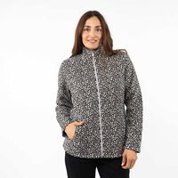 Polerón Mujer Portman Club Animal, Azul, Beige, Negro, Rosado