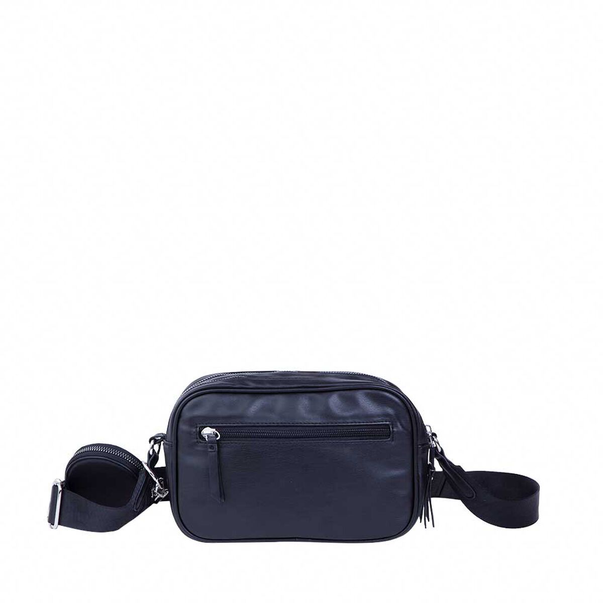 Cartera Bandolera Negra Praga Secret