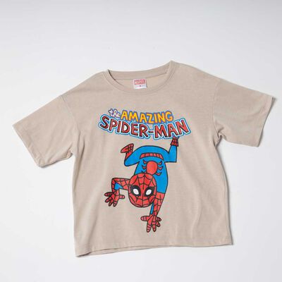 Polera Manga Corta Niño Spiderman