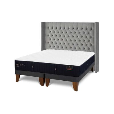 Imagen 2 del producto Cama Europea CIC Base Dividida King Premium + Respaldo Sesia