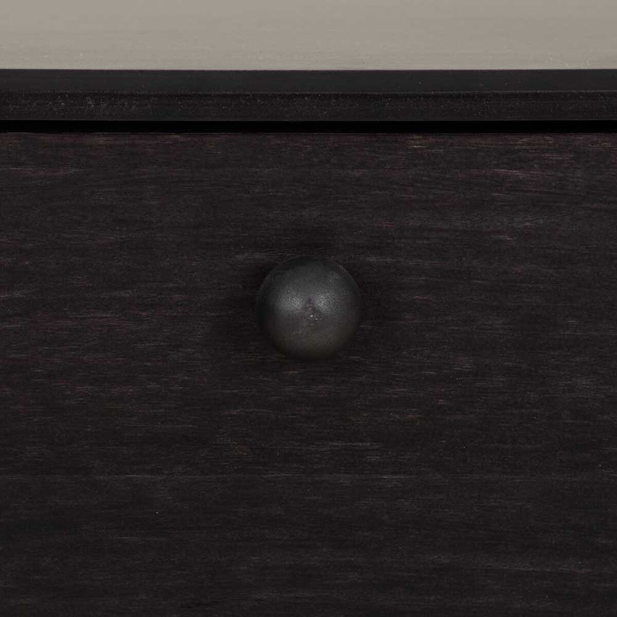 Velador CIC Torino 1 Cajón Negro