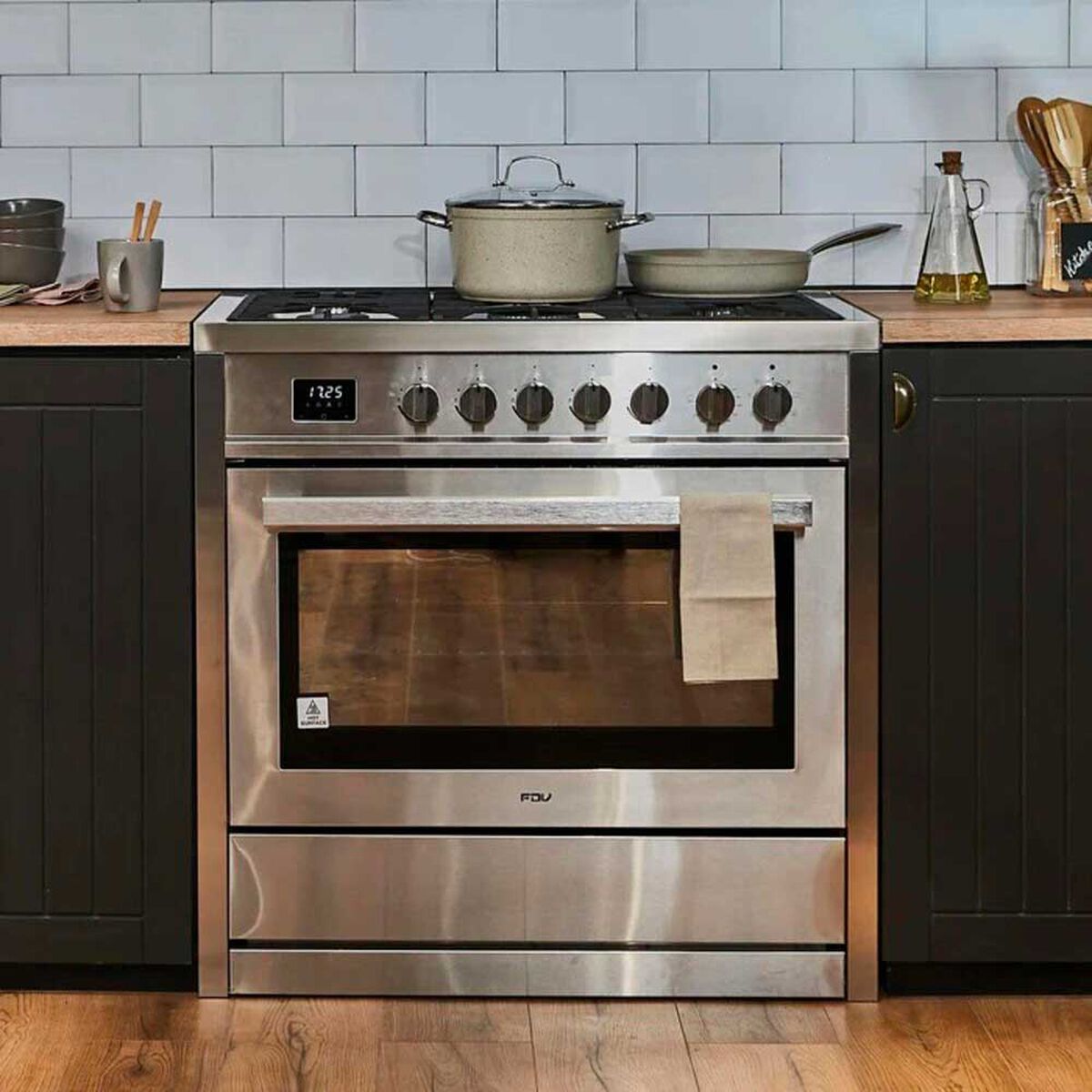 Cocina FDV Unique 90 5 Quemadores 107 lts.