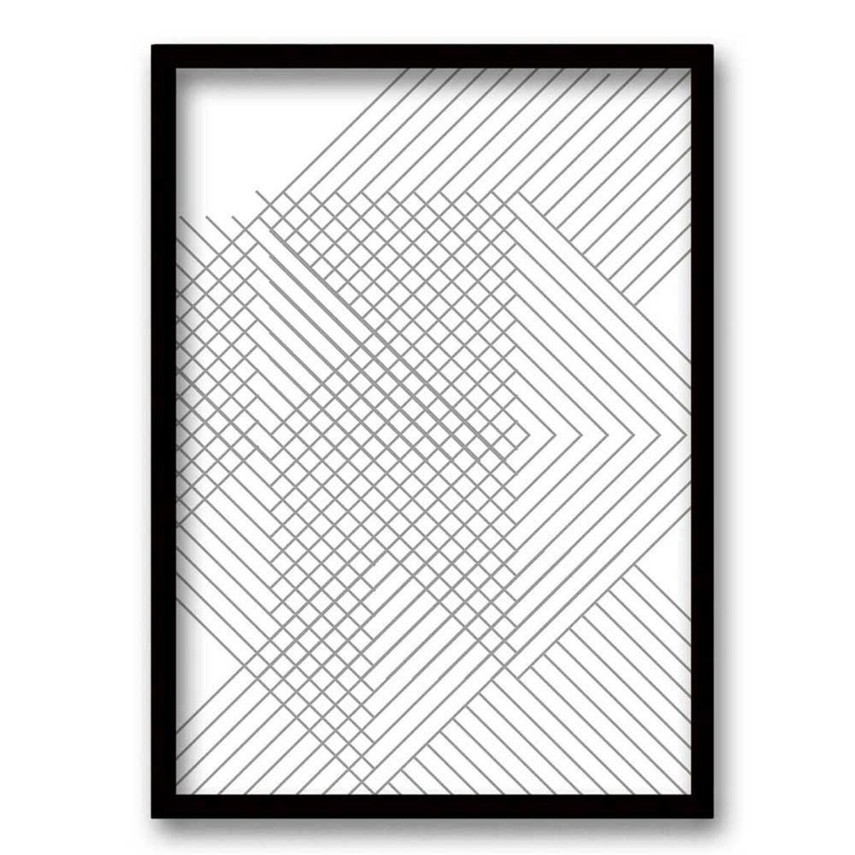 Cuadro Decorativo Retela Abstract Hip Lines Il 40 x 30 cm