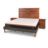 Cama Europea Curve CIC King Bee Comfort + Respaldo + 2 Veladores