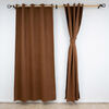 Juego de Cortina Blackout Doral Varsovia 140x220 cm Caf&eacute;