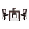 Juego de Comedor CIC Ñuble Chocolate 4 Sillas