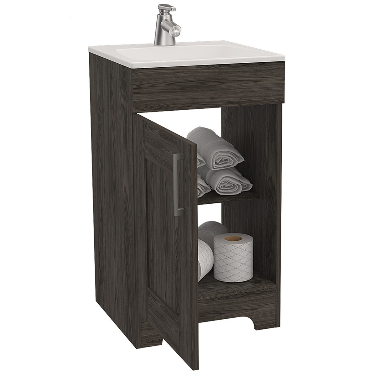 Botiquín + Mueble Lavamanos TuHome Bath 300
