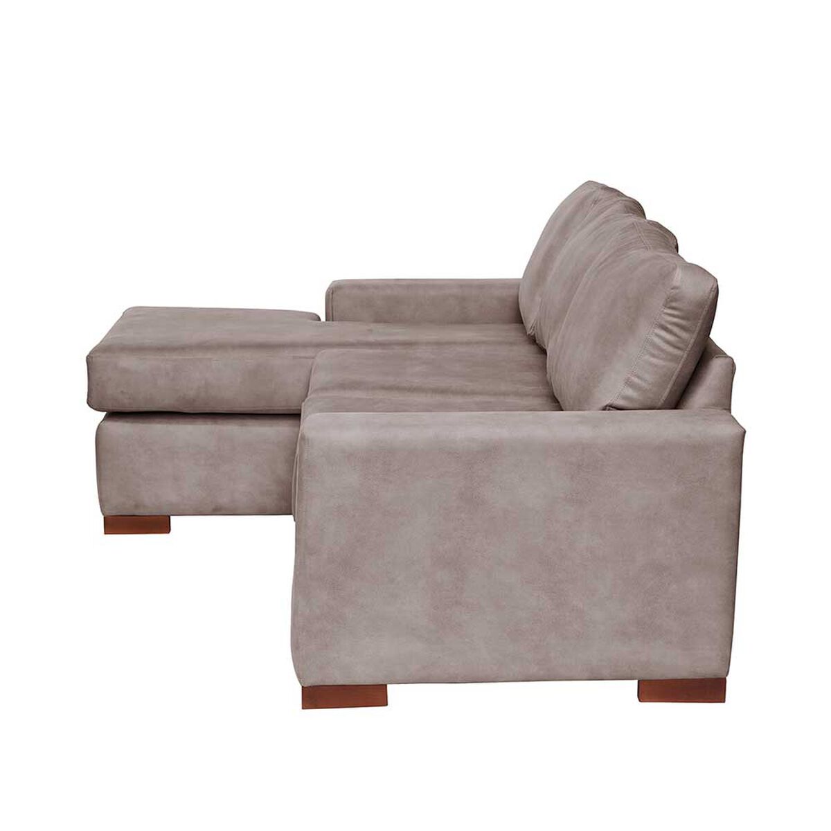 Sofá Seccional Izquierdo Latam Home Livorno 3 Cuerpos Gris