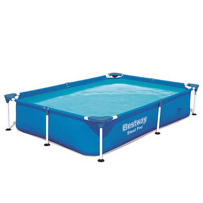 Imagen 2 del producto Piscina Bestway Rectangular Steel Pro Azul