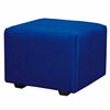 Juego de Living Diseño A&M Home Loreto Sofá 3 Cuerpos + 2 Pouf 1 Cuerpo  Azul