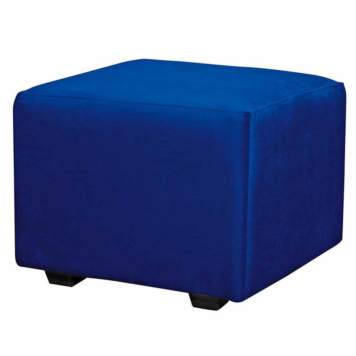 Juego de Living Diseño A&M Home Loreto Sofá 3 Cuerpos + 2 Pouf 1 Cuerpo  Azul