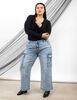 Jeans Cargo Mujer Extralindas