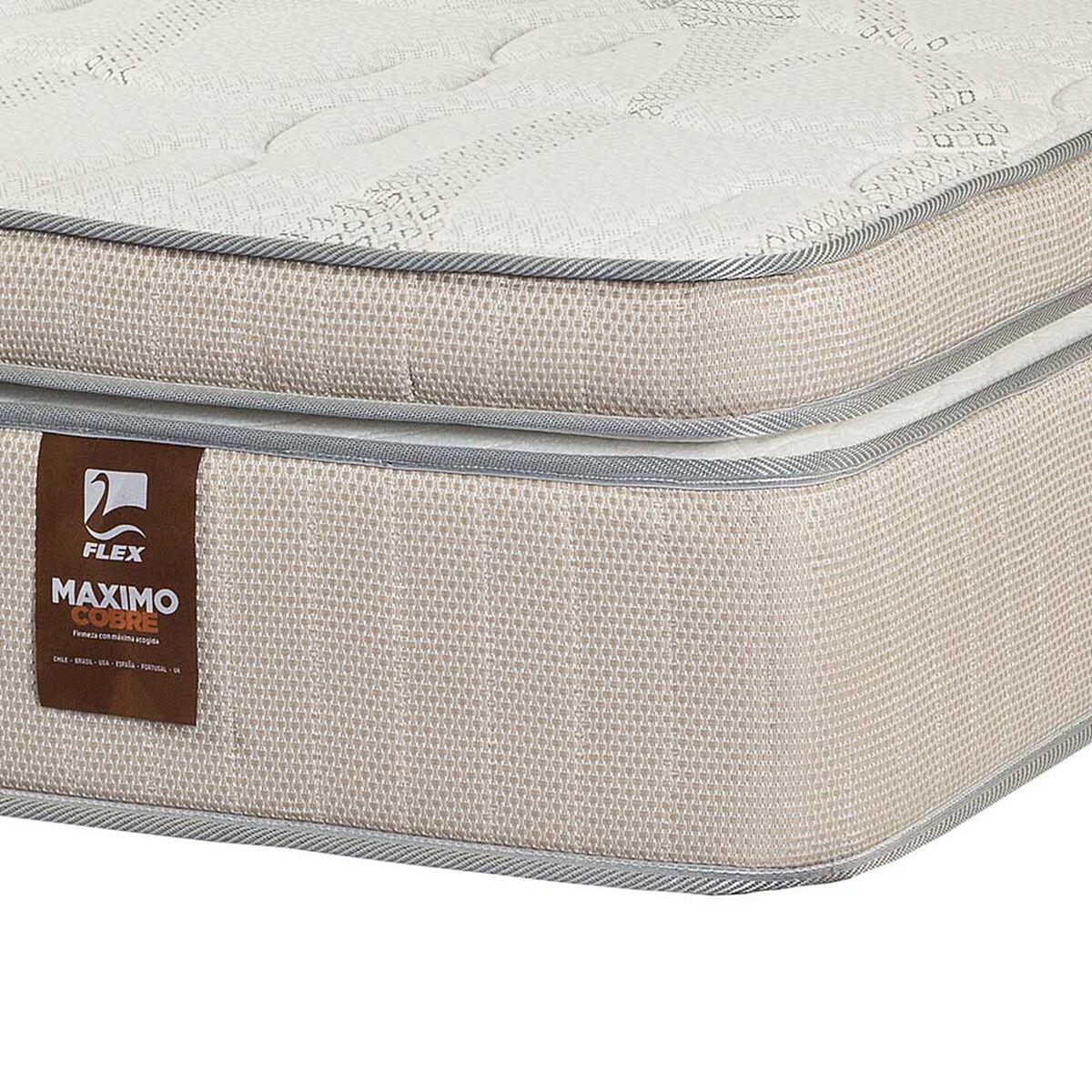 Colchón Flex 2 Plazas Máximo Cobre