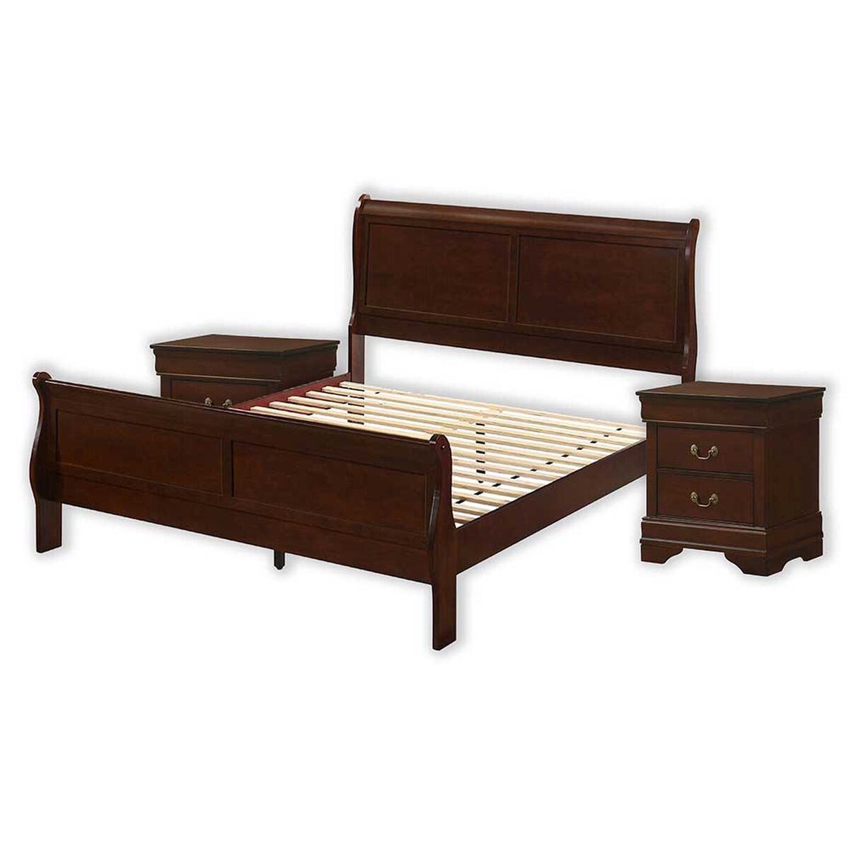 Combo Marquesa Dreams 2 Plazas Cambridge + 2 Veladores