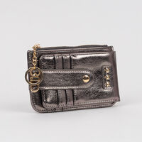 Billetera Plateado Icono