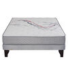 Cama Europea Flex 2 Plazas Threrapedic Más Gris
