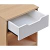 Velador Mobikit Misuri Carvalo-Blanco 1 Cajón