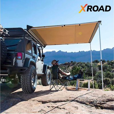 Imagen 2 del producto Toldo Camping Lateral Para Auto Techo Xroad Beige