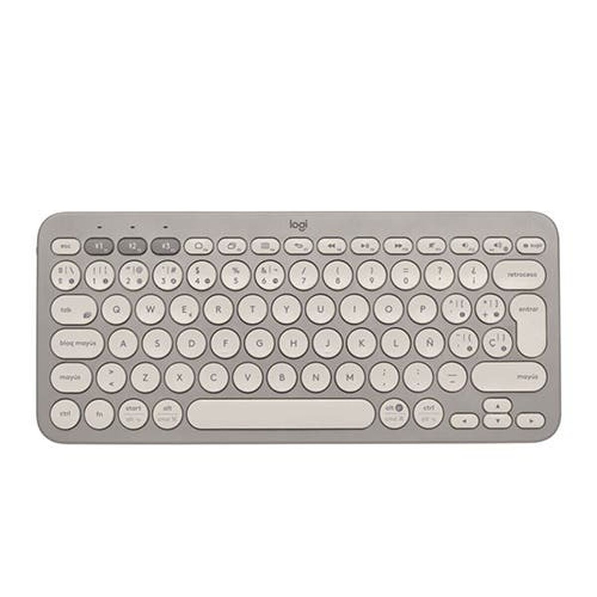 KEYBOARD K380 LAT SPANISH LOGITECH GRAY