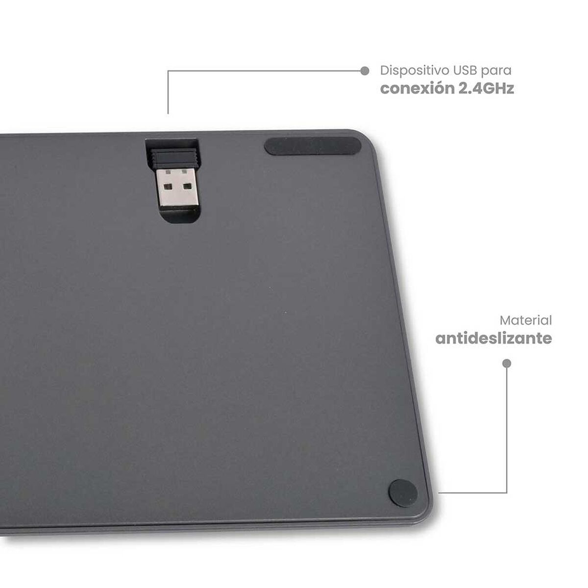 Teclado Inalámbrico Periféricos LEVO Cygna