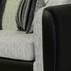 Sofá Elegant Detail Oklahoma 3 Cuerpos Gris Plata