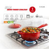 Olla Hierro Fundido Thomas 19 cm Rojo