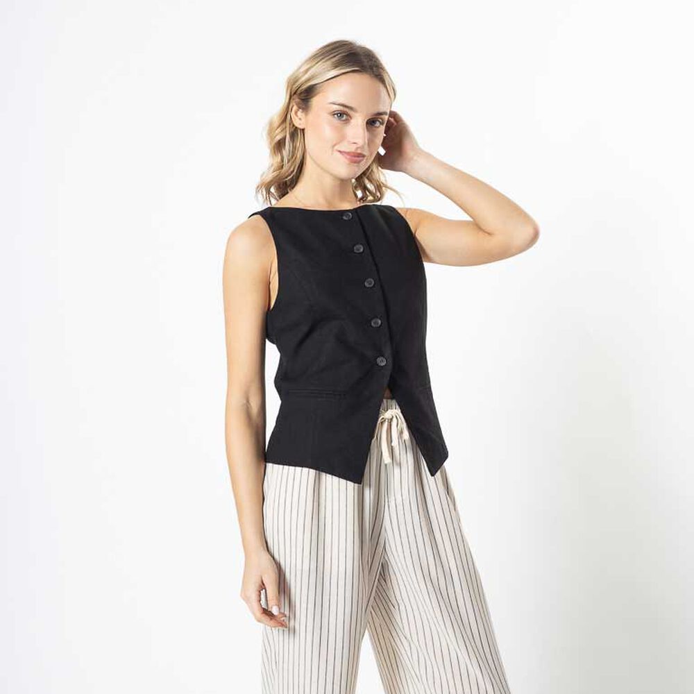 Blazer Lino Gillete Mujer Icono