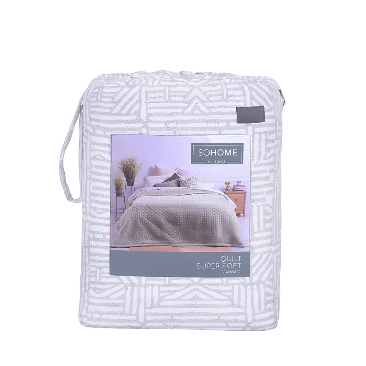 Quilt Sohome by Fabrics 2 Plazas Etnico