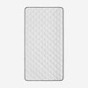 Cama Europea Rosen 1,5 Plazas New Style 4 Plus + Respaldo + Velador Rachel
