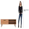 Rack Almore Italia Hasta 55" Freijo