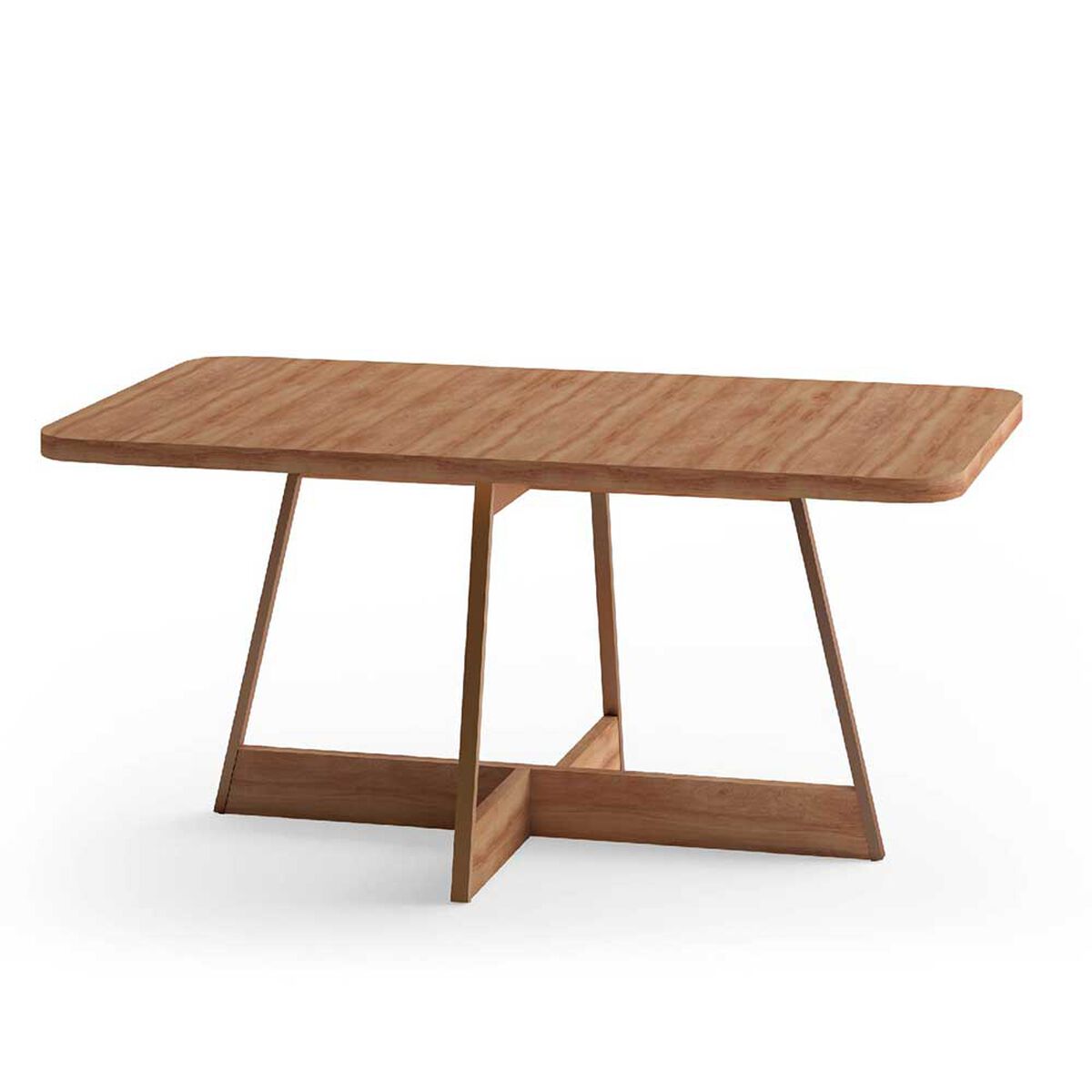 Juego de Comedor Roca Itaparica 6 Sillas Canela Avellana