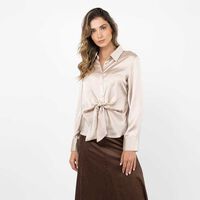 Blusa Manga Larga Mujer Zibel Crudo